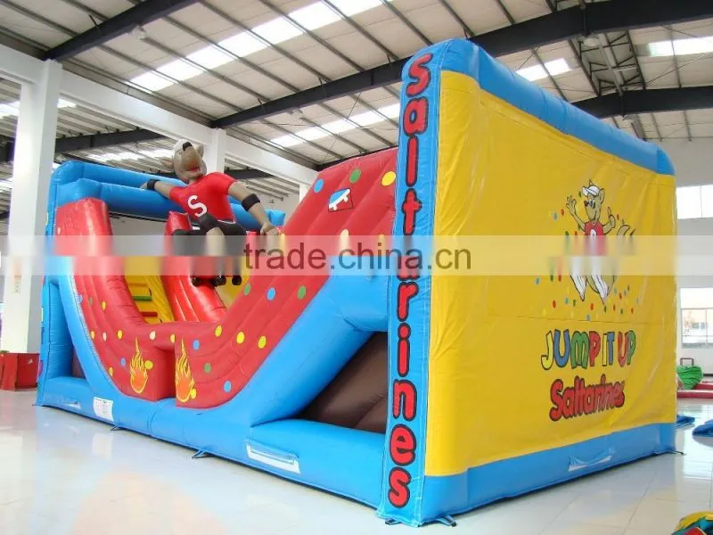 Selling Factory price PVC cheap inflatable dry slide