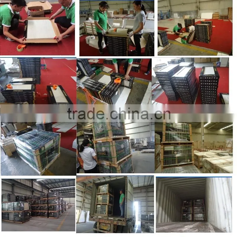 Marble Composite Tiles, White Ceramic Tile for Large Sizes