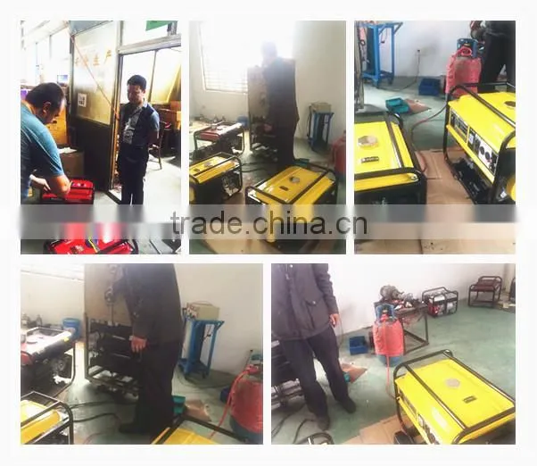 cheap price electric start silent diesel 4.4kw generator