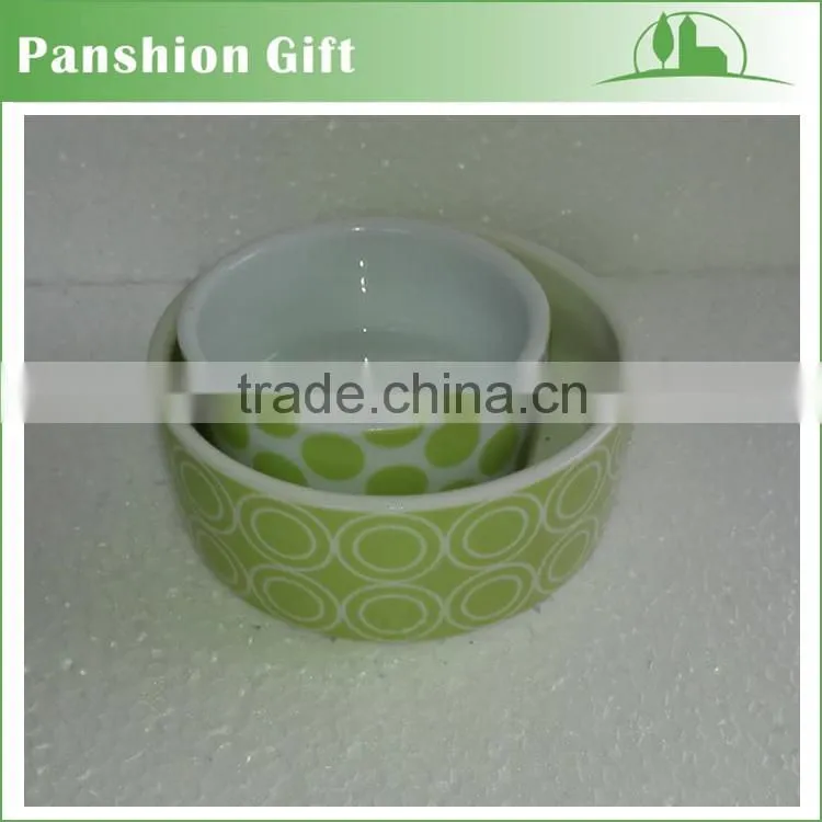 Mini ceramic pet bowl