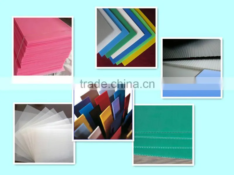 Washable and Anti-corrosion PP Corrugated Plastic Sheet for Printing