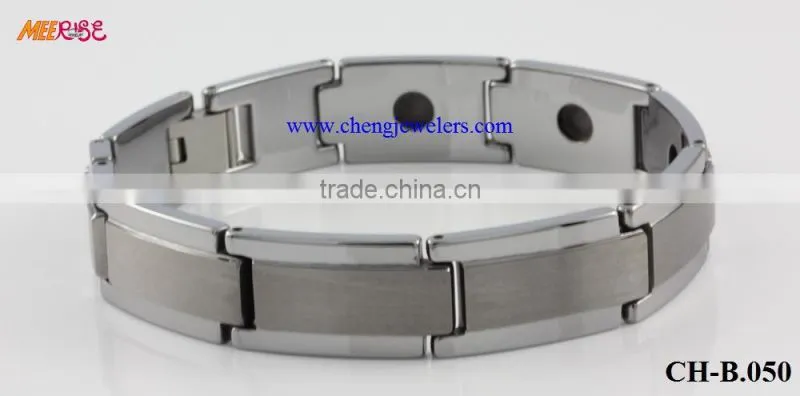 Online jewelry shopping tungsten steel/ jewelry men, valentine romantic gift, bracelet for him