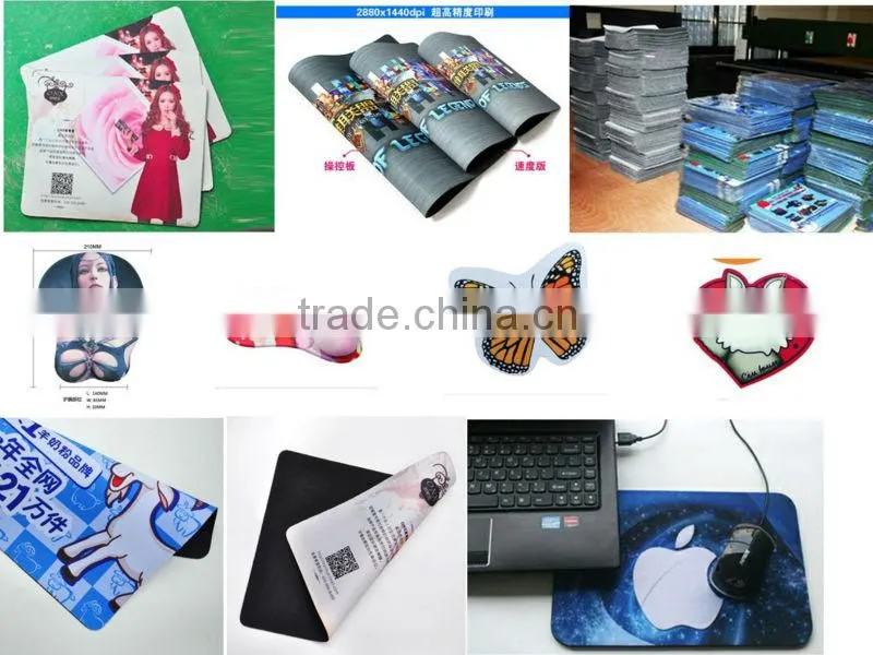 rubber printed magic mouse pads mats factory