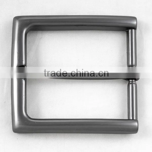 Pressing zinc alloy fashion famous logo plate fox belt buckles