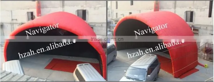 Inflatable Football Tunnel Tent Inflatable Tiger Helmet