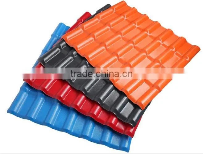 ASA Synthetic Resin Tile Excellent weather resistant Spanish Anticorrosiveness
