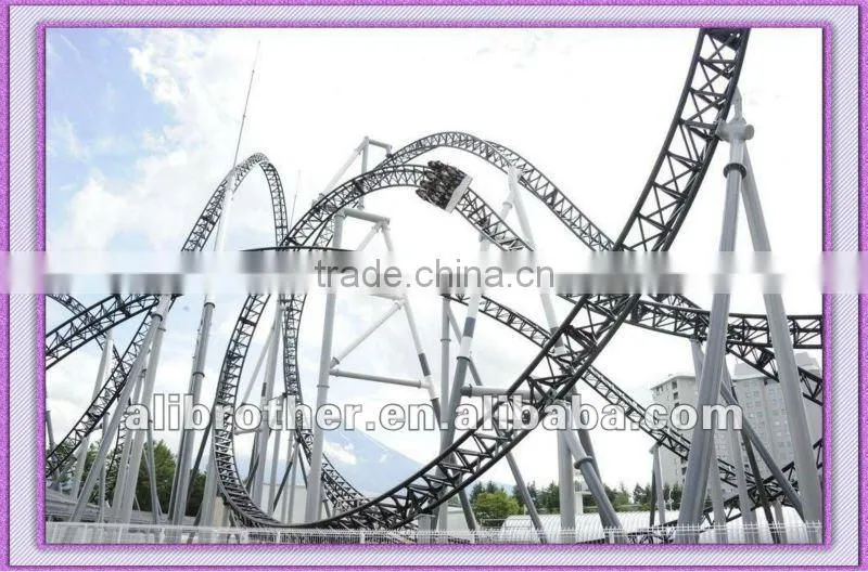 Amusement outdoor kids roller coaster