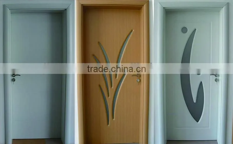 Best price custom interior pvc doors for residential house