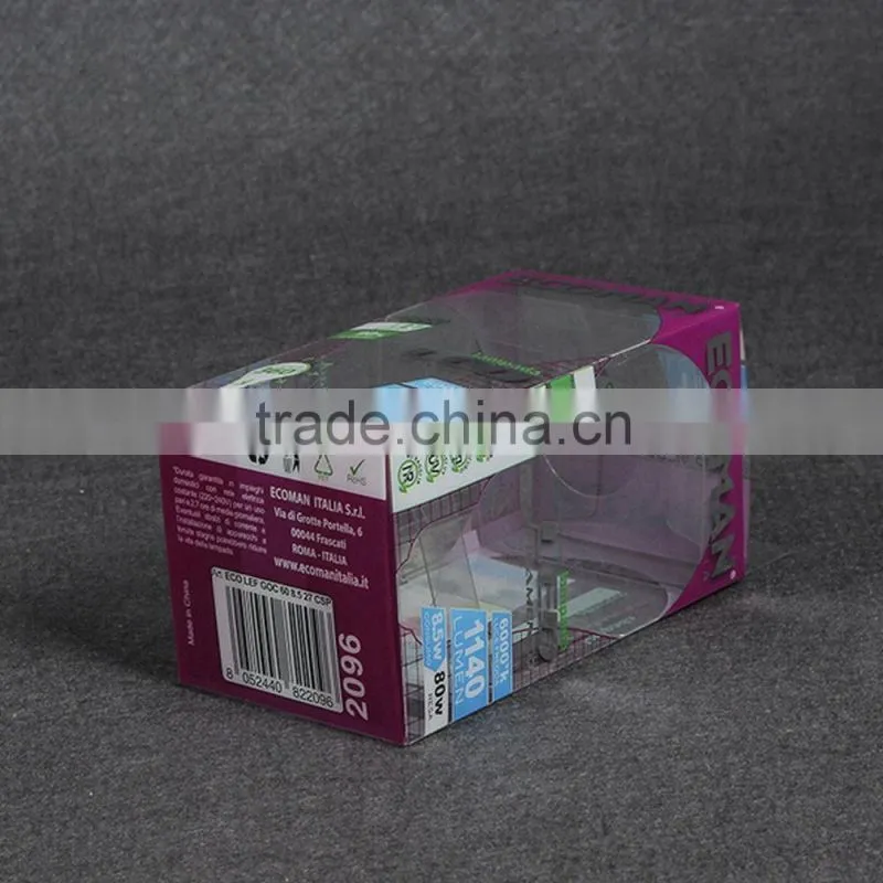 Low price custom plastic box for LED light packing