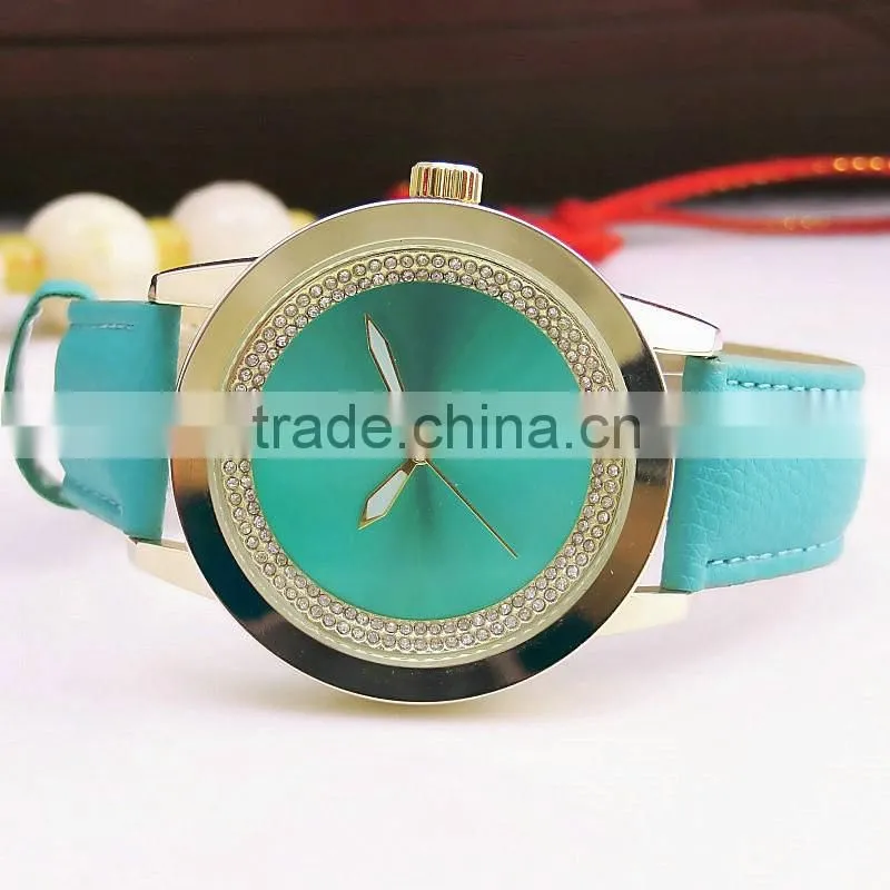 2016 women fashion custom logo watches wholesale,watch genuine leather,watch women leather