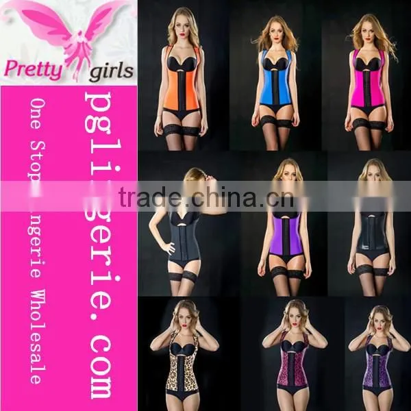 latex waist cincher vest waist trainer ladies plus size