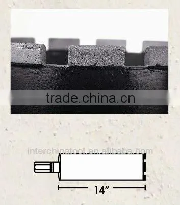 diamond core drill bit/granite hole saw blade