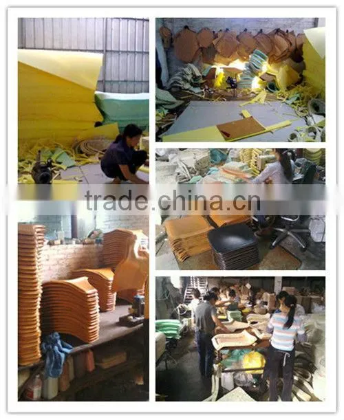 China fashion rotate 360 degrees mesh fabric chairs with handrest AB-426