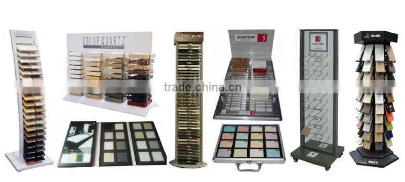 SR050A Waterfall Counter Display Stand for Quartzstone
