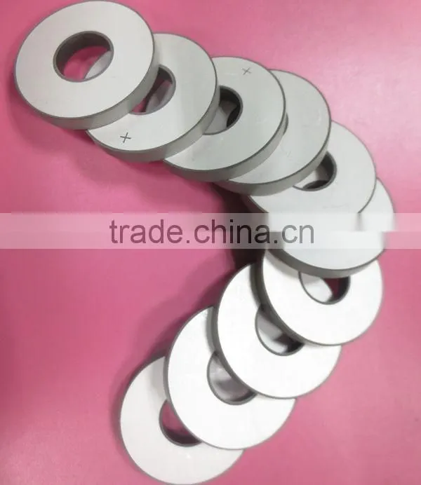 Customized ultrasonic cleaning annular piezo ceramic ring