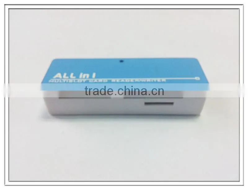 bulk cheap oem logo 4 slots card reader writer(OS-CR106)
