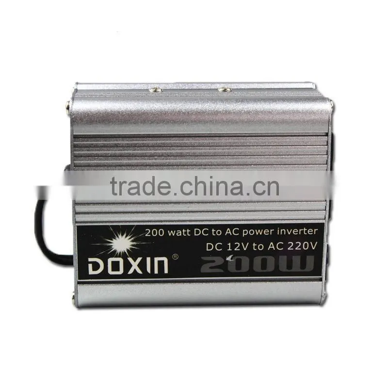 12v 120v-240v dc to ac micro control power inverter doxin 200w