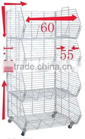 Supermarket display basket