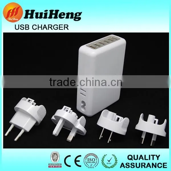 5a 6 Port usb wall adapter usb wifi adapter