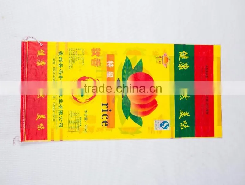 pp woven plastic bag packaging flour/rice/seed/chemical,25kg 50kg pp woven