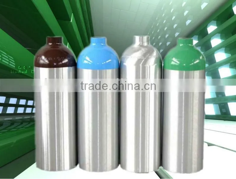 Aluminum alloy cylinder for CO2, O2 . 2014model
