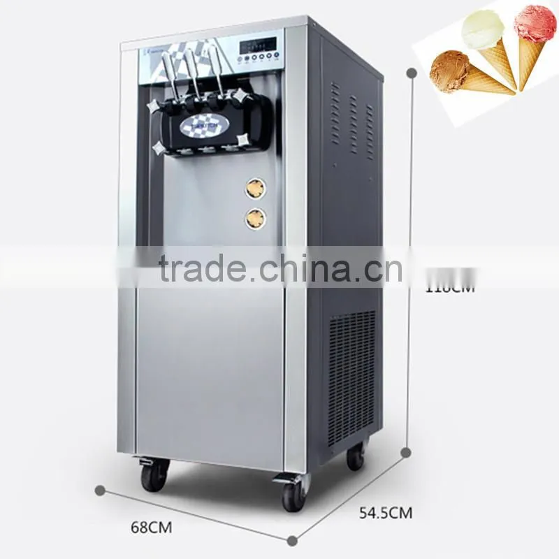 Manufacturing soft ice cream machine for sale