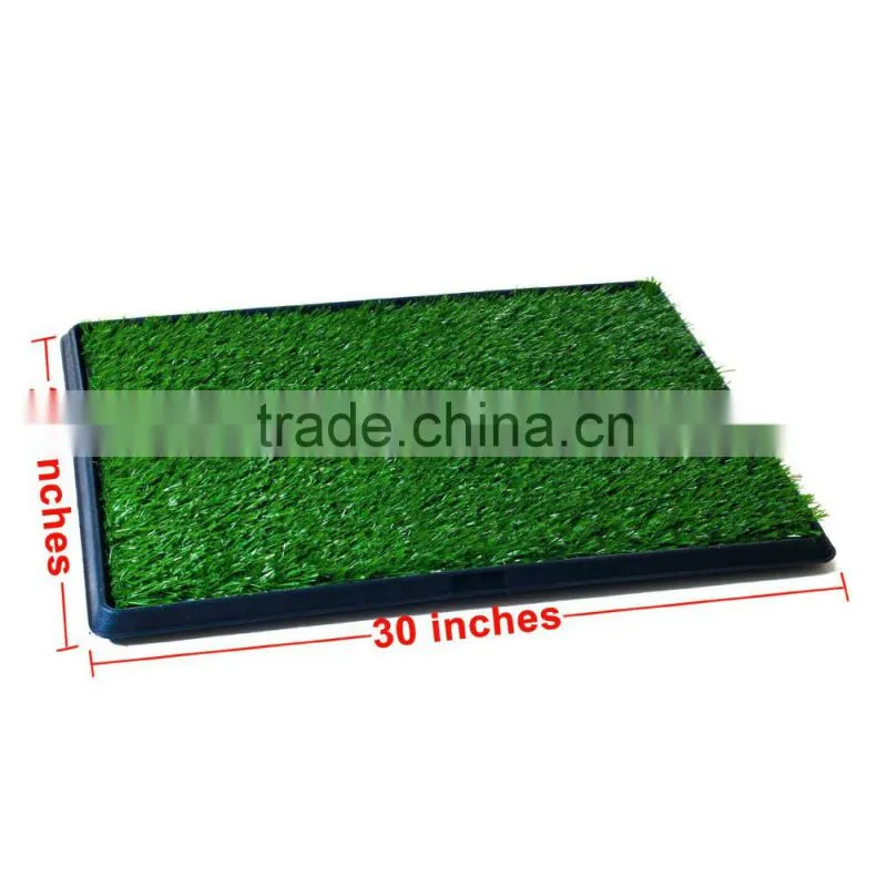 Pet Potty Three Layer with artificial grass Dog Toilet Training Pad Park Patch Mat Indoor Outdoor