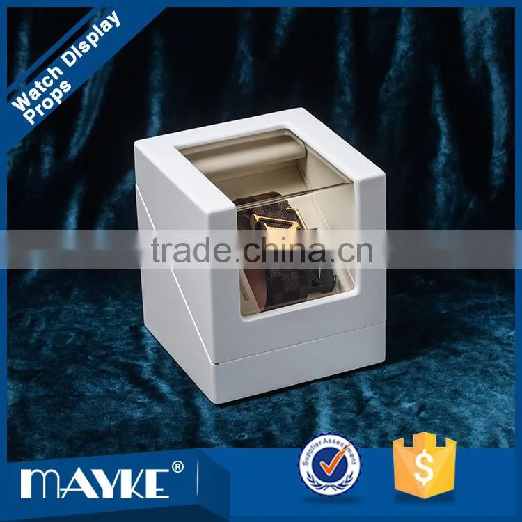 Customized Luxury watch display box,wooden watch display