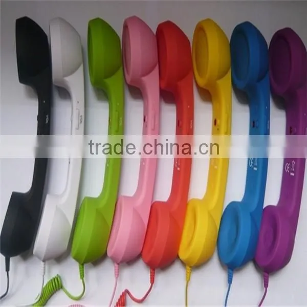 Radiation-proof handset receiver for mobile phone