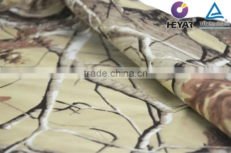 Forest Camo Print Fabric for Hunting Camouflage Clothing