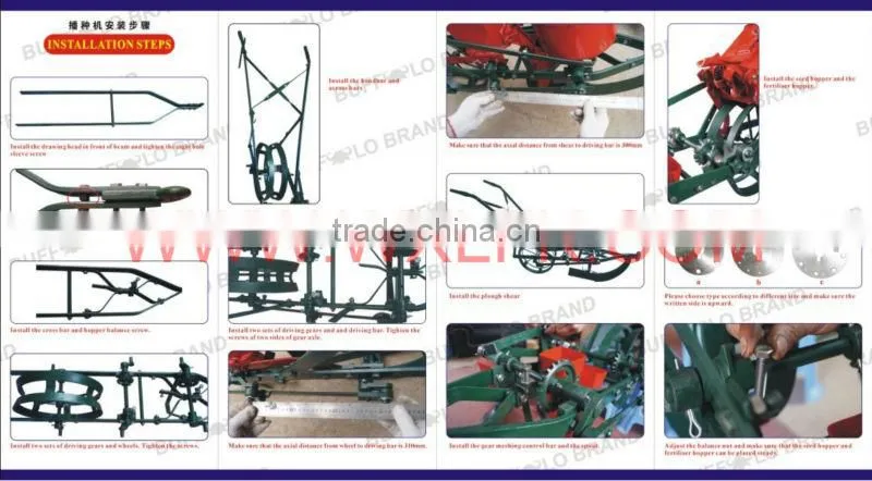 HOT SALE precise fertilization seeder (planter)/farming seeder