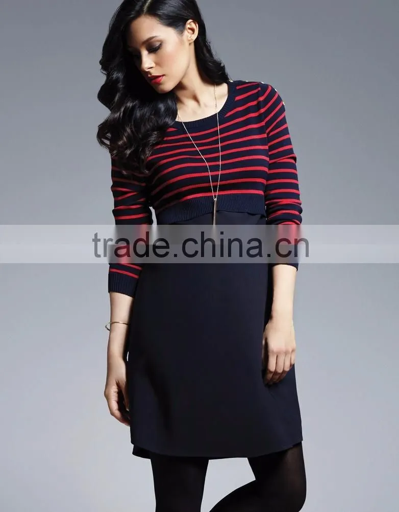 Outdoor maternity nursing clothes for breastfeeding with Long sleeves