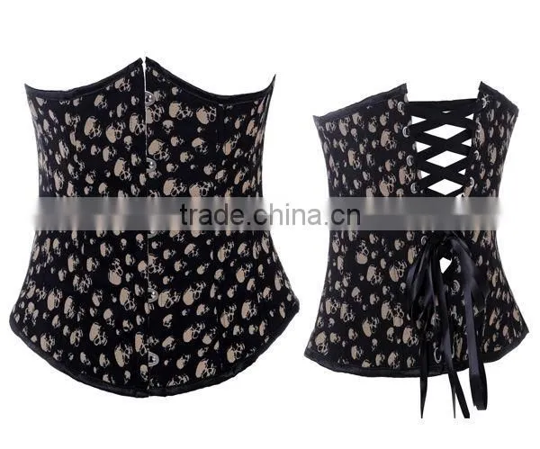 Fully adjustable women big size lace corset in special design