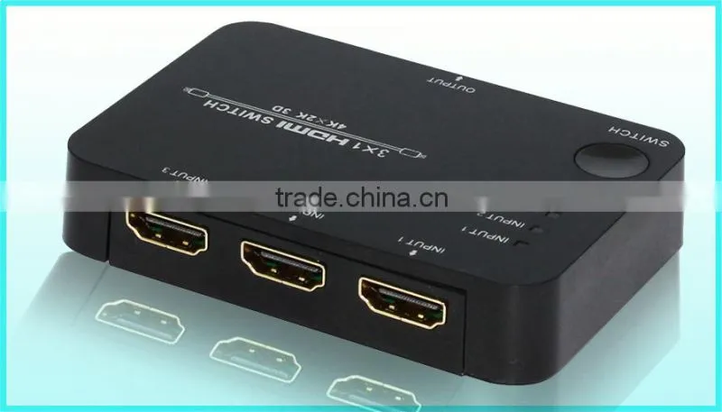 HDMI switch 3by1, HDMI 1.4, 4k x 2k, hot sale