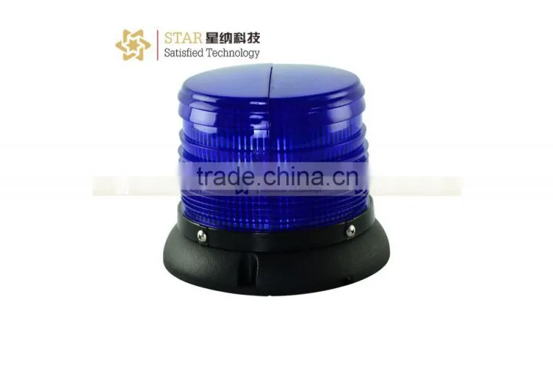 12V 4 LED emergency car magnetic led bule beacon light for trucks