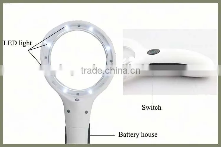 Illuminating Handle Magnifier
