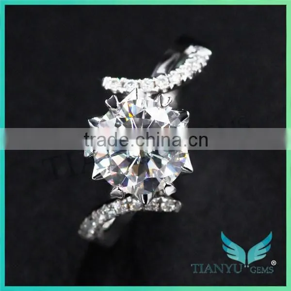 what is moissanite good fire moissanite 2 carat solitaire cutting gridding moissanite wafter
