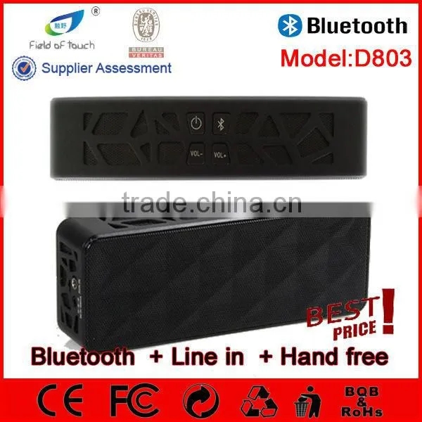 X3 hot selling wireless handsfree calling cheap price promotion gift speaker with battery removeable