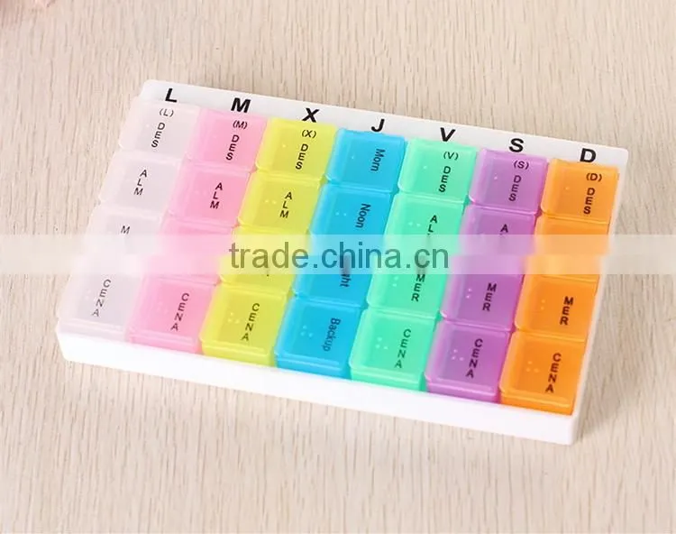 Newest New Products Mini Plastic Pill Storage Case