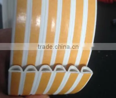 Black composite extruded epdm rubber door and window seal strips for cabinet
