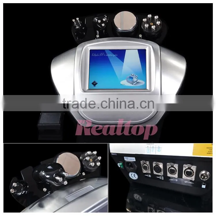 Salable!!!4 in 1 cavitation rf cavitation fat removal machine portabl liposculpture machine