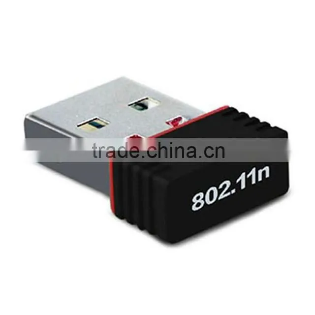 150mbps Mini Wireless USB Wifi Adapter Lan Card 802.11n/g/b Wlan PC Wifi Receiver External Wi-Fi Dongle Antenna Wi Fi For Laptop