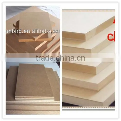 mdf wave panel board/ MDF Laminated /coloured mdf sheet
