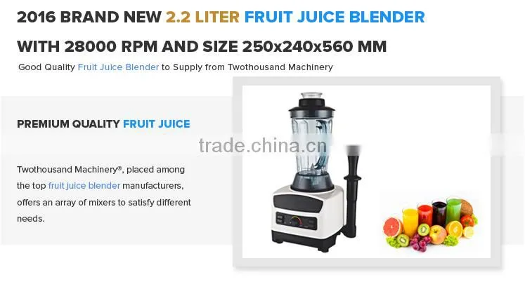 TT-I777 Heavy Duty Fruit Blender Machine