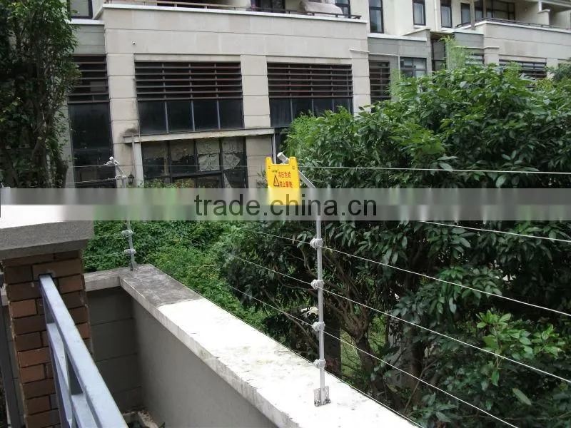 2015 hot selling double printed security fence warning signs