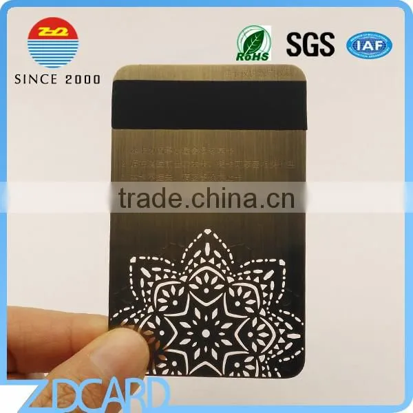 High Class Hico Loco Magnetic Stripe Metal Membership Card