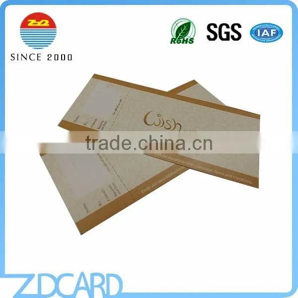 Cusomized Printing 13.56mhz Paper RFID Entrance Ticket