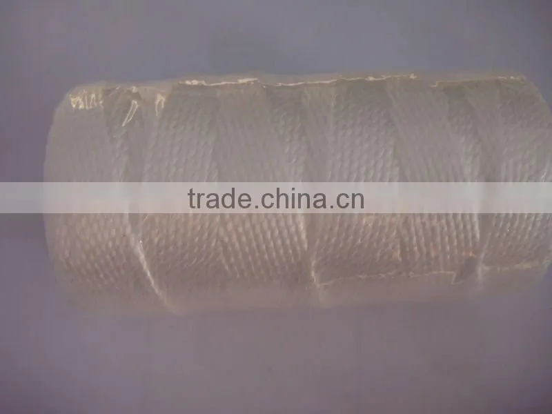 3-strand twist white 100% nylon twine