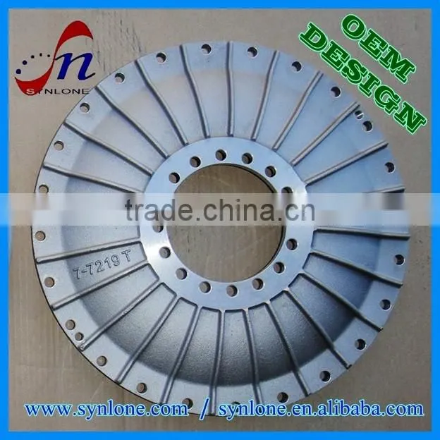 High quality precision-machined internal spline plate gear with 100% inspection