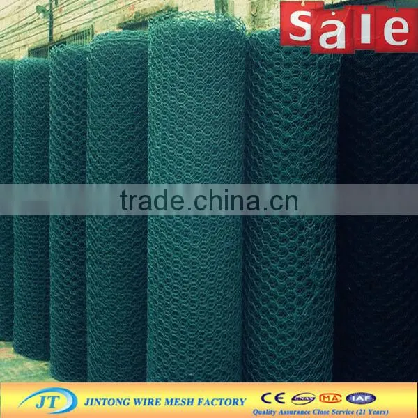 anping chicken cage hot dip galvanized hexagonal wire mesh